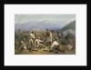 After the battle. Scene from the Crimean war, 1862 by Anonymous