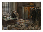 Bonds Confiscation in the Wawelberg Bank in Petrograd, 1919 by Anonymous