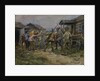 Requisition of cattle for the Red Army in a village near Luga, 1920 by Anonymous