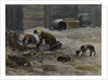 Hungry years in Petrograd (Drawn from nature), 1919 by Anonymous
