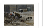 Hungry years in Petrograd (Drawn from nature), 1919 by Anonymous