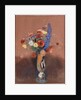 Bouquet de fleurs des champs dans un vase à long col (Wildflowers in Tall Vase), c. 1912 by Anonymous