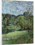 Le Moulin de la Reine dans le parc Østervold (The Queens Mill, Østervold Park), 1885 by Anonymous