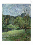 Le Moulin de la Reine dans le parc Østervold (The Queens Mill, Østervold Park), 1885 by Anonymous