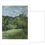 Le Moulin de la Reine dans le parc Østervold (The Queens Mill, Østervold Park), 1885 by Anonymous