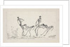 Candide, chapitre 16. Tandis que deux singes les suivaient en leur mordant les fesses, 1911 by Anonymous