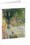 The balcony in Vernonnet, c. 1920 by Pierre Bonnard