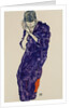 Young Man in Purple Robe with crossed hands, 1914 by Anonymous
