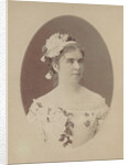 Portrait of the Singer Yelizaveta Lavrovskaya, 1890s by Anonymous
