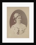 Portrait of the Singer Yelizaveta Lavrovskaya, 1890s by Anonymous