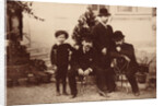 Pyotr Tchaikovsky, Modest Tchaikovsky, Nikolai Conradi and Alexey Sofronov by Anonymous