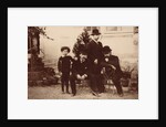 Pyotr Tchaikovsky, Modest Tchaikovsky, Nikolai Conradi and Alexey Sofronov by Anonymous