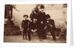 Pyotr Tchaikovsky, Modest Tchaikovsky, Nikolai Conradi and Alexey Sofronov by Anonymous