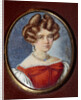 Portrait of Alexandra Andreyevna Tchaikovsky, née dAssier, 1829 by Anonymous