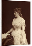 Portrait of the opera singer Maria Pavlovna Benardaki, née Leybrock, 1880s by Anonymous