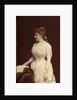 Portrait of the opera singer Maria Pavlovna Benardaki, née Leybrock, 1880s by Anonymous