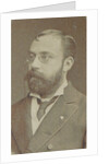 Portrait of the conductor and composer Enrico Bevignani, Early 1880s by Anonymous