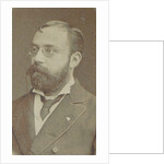 Portrait of the conductor and composer Enrico Bevignani, Early 1880s by Anonymous