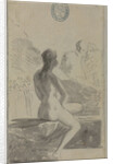 Young woman at the Well (Susanna and the Elders?) from the Madrid Album, 1795 by Anonymous