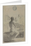 Young woman at the Well (Susanna and the Elders?) from the Madrid Album, 1795 by Anonymous