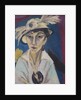 Portrait of Erna Schilling (Lady with Hat), 1913 by Anonymous