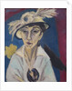 Portrait of Erna Schilling (Lady with Hat), 1913 by Anonymous