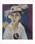 Portrait of Erna Schilling (Lady with Hat), 1913 by Anonymous