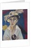 Portrait of Erna Schilling (Lady with Hat), 1913 by Anonymous