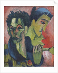 Self-Portrait with girl, 1914-1915 by Anonymous