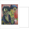 Self-Portrait with girl, 1914-1915 by Anonymous