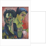 Self-Portrait with girl, 1914-1915 by Anonymous