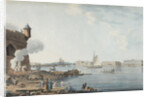 Saint Petersburg. View from the Peter and Paul Fortress on the Summer Garden, 1806 by Anonymous