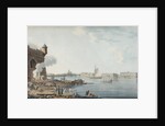 Saint Petersburg. View from the Peter and Paul Fortress on the Summer Garden, 1806 by Anonymous