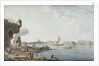 Saint Petersburg. View from the Peter and Paul Fortress on the Summer Garden, 1806 by Anonymous