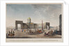 View of the Kazan Square and the Kazan Cathedral in St. Petersburg, 1813-1816 by Anonymous