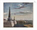 View of the Kronstadt pier, Early 19th cen by Anonymous