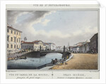 Saint Petersburg. View of the Moika River, 1830s by Anonymous