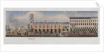 Nevsky Prospekt and City Duma in Saint Petersburg, 1830s by Anonymous