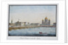 View of the Saint Isaacs Bridge in Petersburg, 1824 by Anonymous