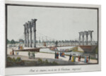 View of the Chain Bridge in Catherinehof, 1824 by Anonymous