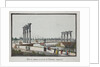View of the Chain Bridge in Catherinehof, 1824 by Anonymous