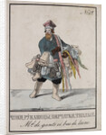 Stockings and gloves vendor, 1834 by Anonymous