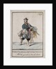 Stockings and gloves vendor, 1834 by Anonymous