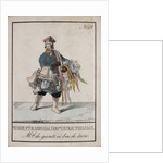 Stockings and gloves vendor, 1834 by Anonymous