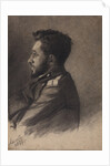 Portrait of the author Vsevolod Mikhailovich Garshin, 1877 by Anonymous