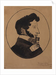 Poet Alexander Sergeyevich Pushkin with the Chamberlains key, 1830s by Anonymous
