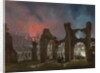 Romes Colosseum illuminated, 1864 by Anonymous