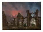Romes Colosseum illuminated, 1864 by Anonymous