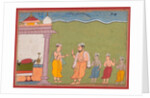 Vasudeva Meets Nanda from a Bhagavata Purana, 1610 by Unknown