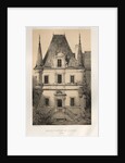 …Pl. 1, Ancien Chateau de Villiers, 1860 by Victor Petit